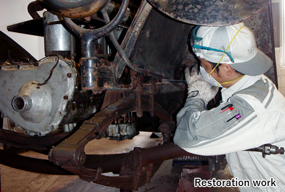 Restoration work