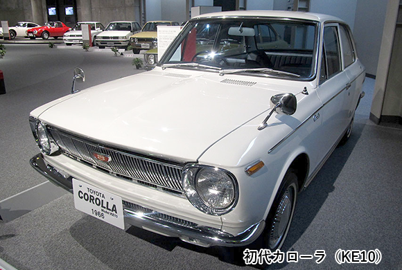 初代カローラ（KE10）